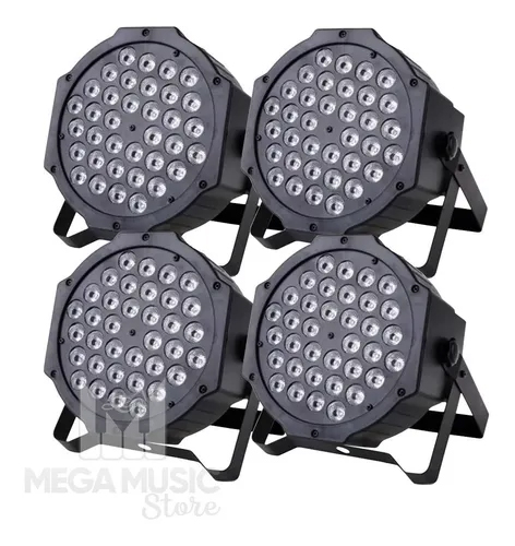 4 REFLETORS DE LED PARA ILUMINAÇÃO DE CENÁRIOS