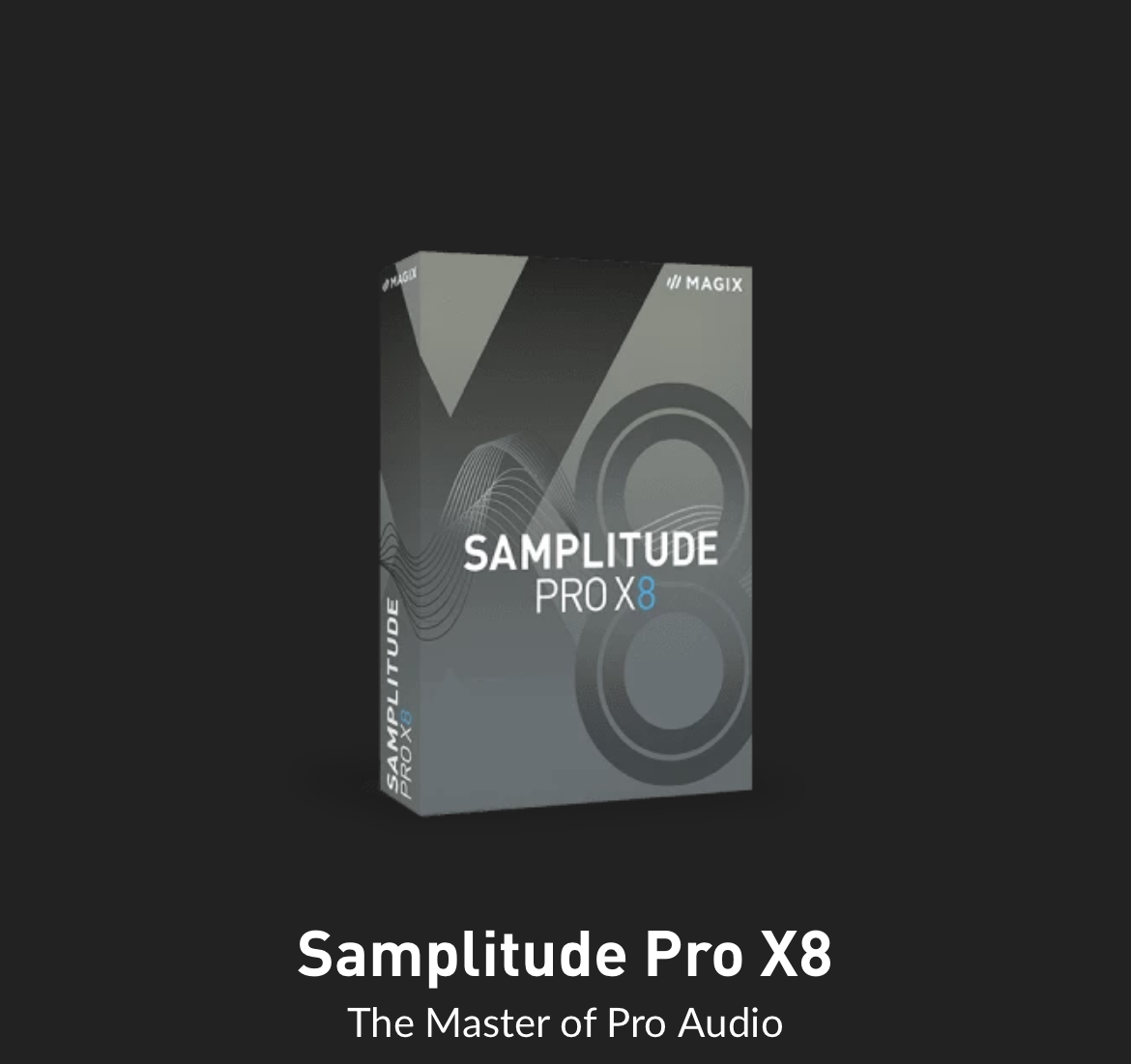 Editor de áudio profissional Samplitude pro