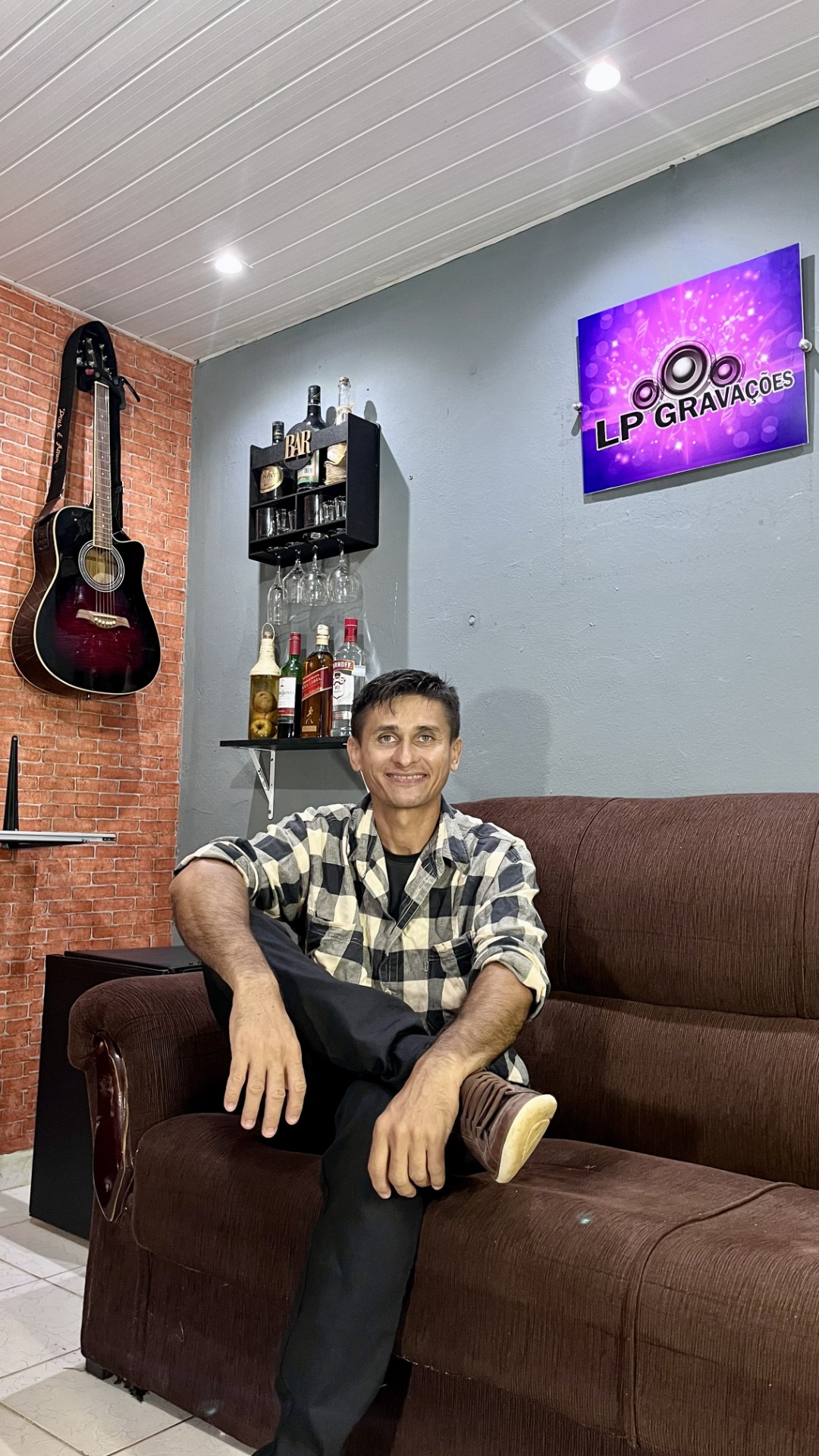 Produtor musical Geovane Sousa proprietário do stúdio